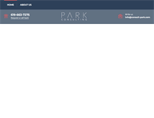 Tablet Screenshot of consult-park.com